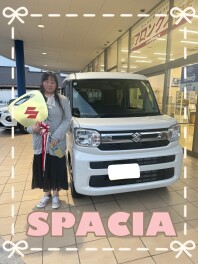 ご納車おめでとうございます！！【スペーシア】